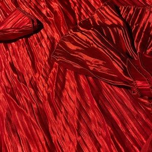 Gorgeous Cranberry Red Napkins 20” X 20” Made in India for Pier 1 Imports BNWT